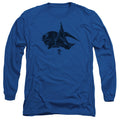 Mighty Morphin Power Rangers Blue Long Sleeve T-Shirt