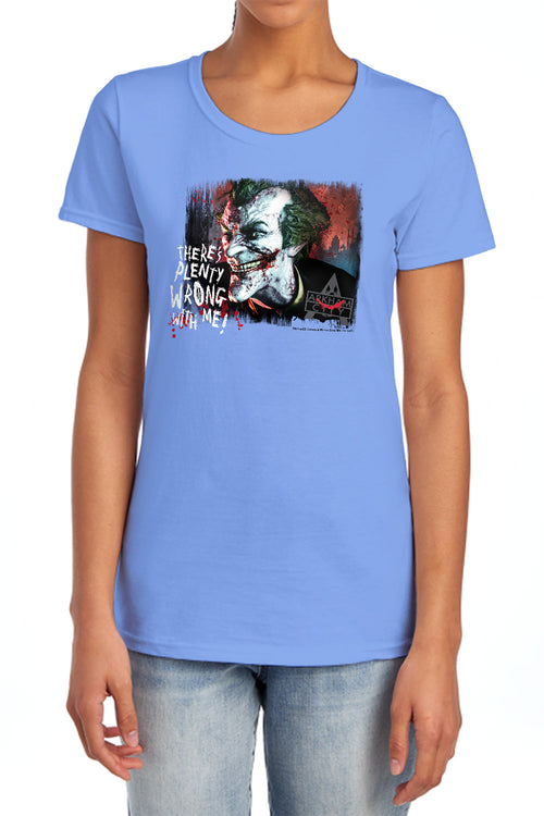Batman Plenty Wrong Womens T-Shirt