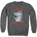 Courage the Cowardly Dog Not Gonna Like Crewneck Sweatshirt