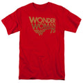 Wonder Woman 75th Anniversary Gold Logo T-Shirt