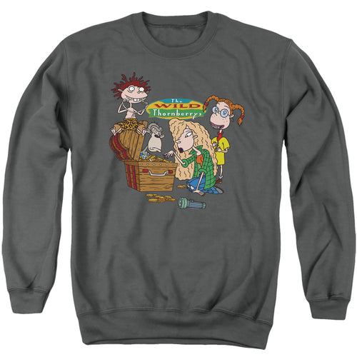 Wild Thornberrys Treasure Hunt Crewneck Sweatshirt