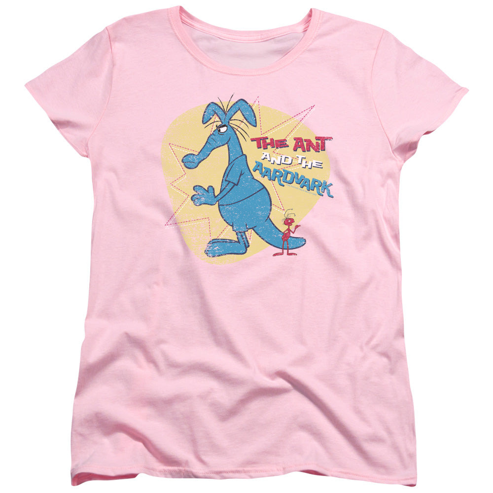 Pink Panther Ant and Aardvark Womens T-Shirt
