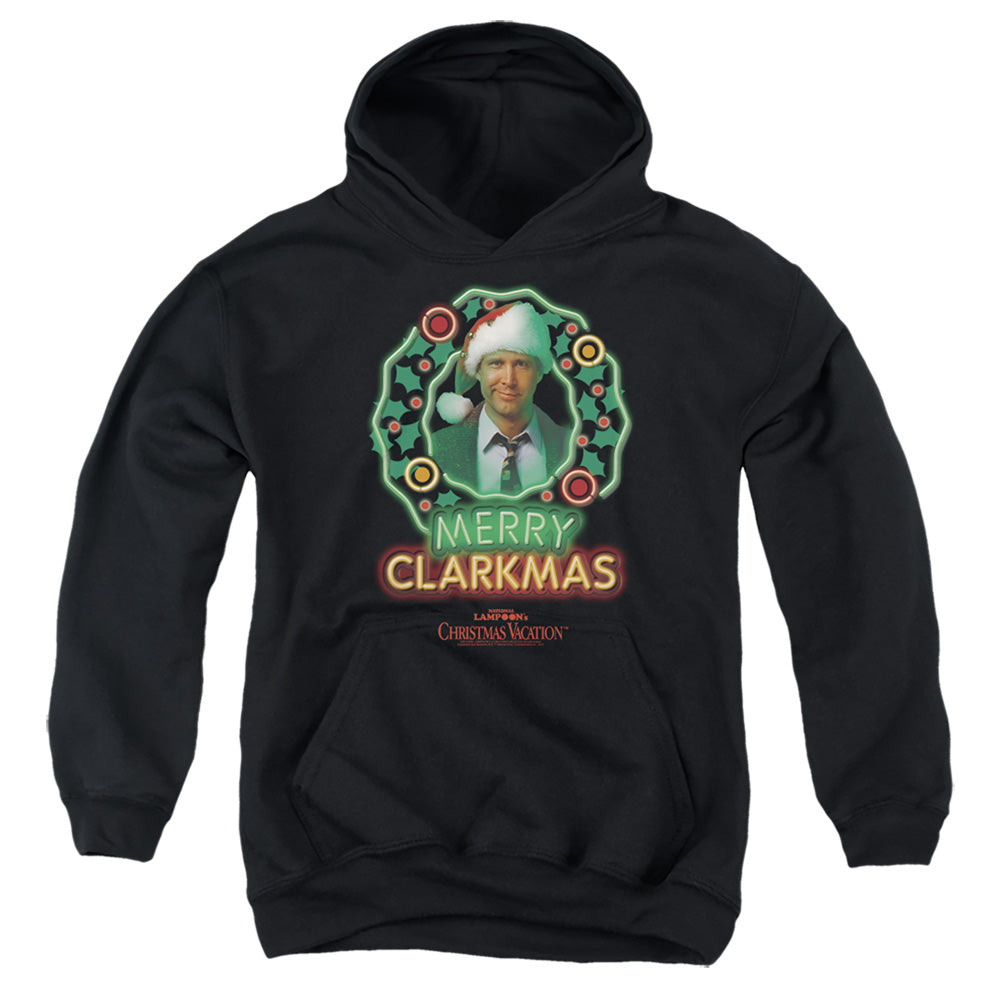 Christmas Vacation Neon Clark Youth Hoodie