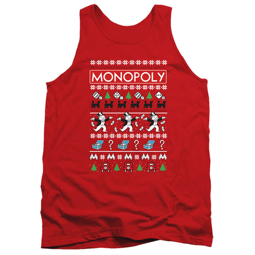 Monopoly Icons Ugly Christmas Tank Top