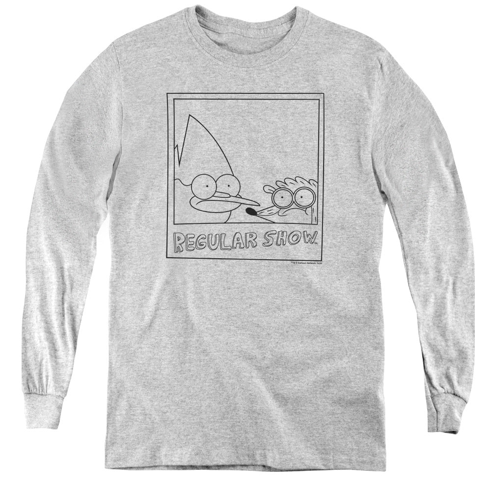 Regular Show Polaroid Youth Long Sleeve T-Shirt