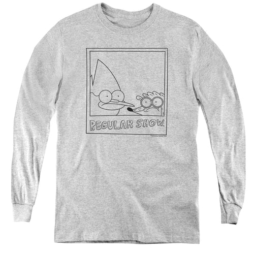 Regular Show Polaroid Youth Long Sleeve T-Shirt
