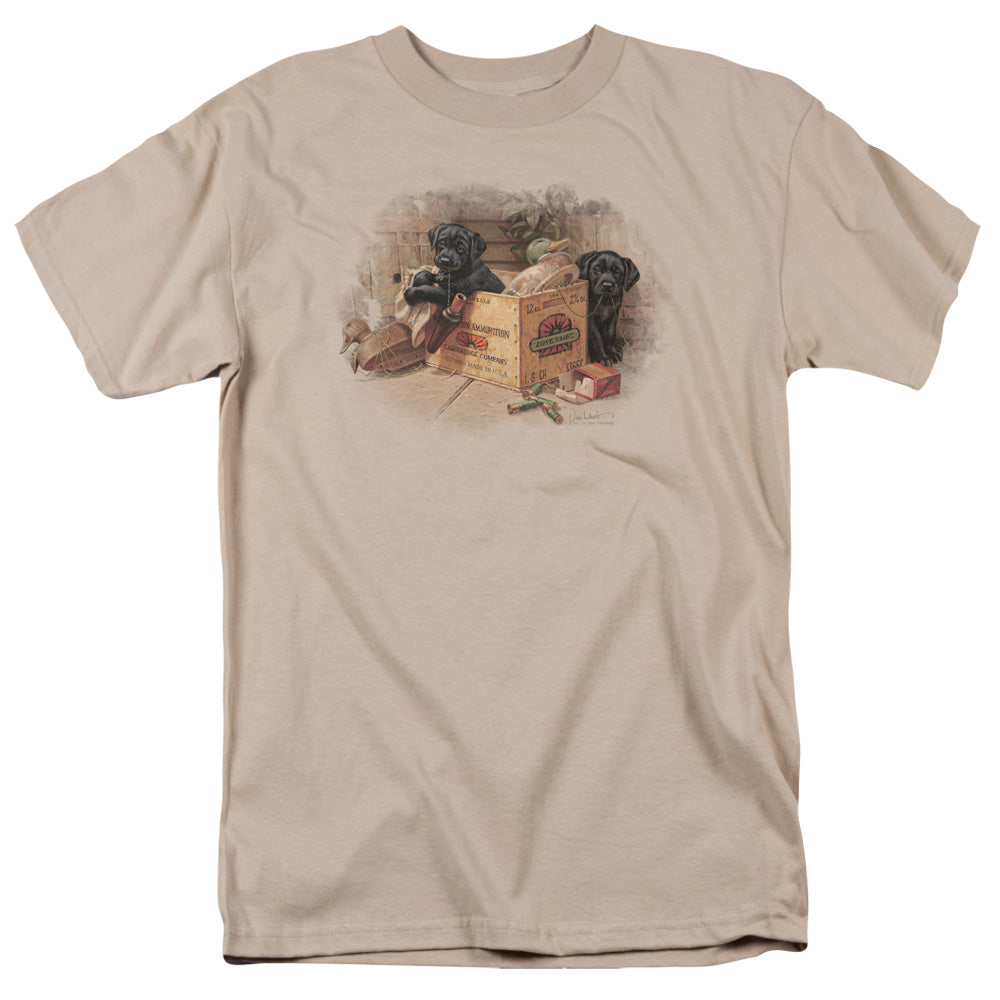 Wild Wings Box Boys Black Labs T-Shirt