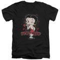 Betty Boop Classic Kiss V-Neck T-Shirt