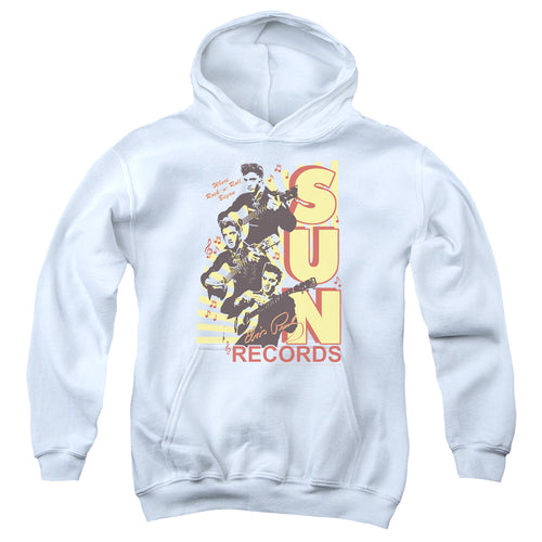 Sun Records Tri Elvis Youth Hoodie
