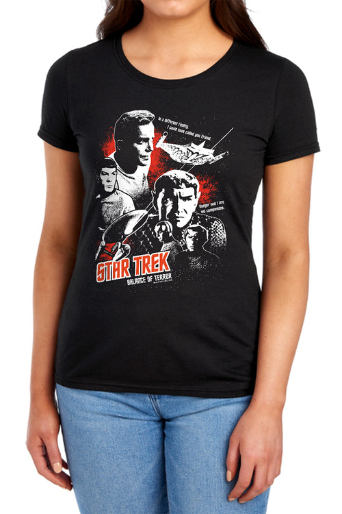 Star Trek Balance of Terror Crew Womens T-Shirt