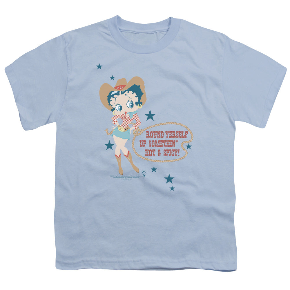 Betty Boop Hot and Spicy Cowgirl Youth/Toddler T-Shirt