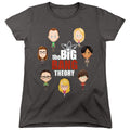 Big Bang Theory Emojis Womens T-Shirt