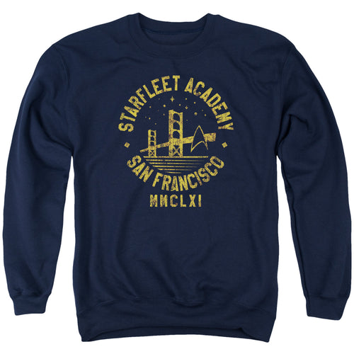Star Trek Starfleet Academy Collegiate Bridge Navy Crewneck Sweatshirt