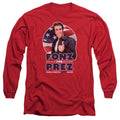 Happy Days Fonz For Prez Long Sleeve T-Shirt