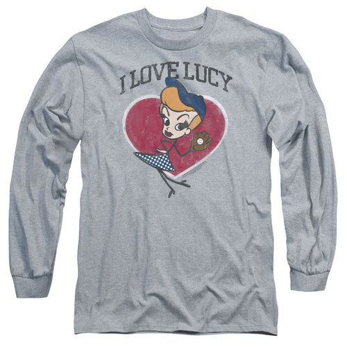 I Love Lucy Baseball Diva Long Sleeve T-Shirt