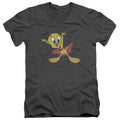 Looney Tunes Vampire Tweety V-Neck T-Shirt