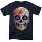 Sugar Skull Navy t-shirt