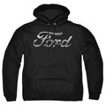 Ford Chrome Ford Logo Pullover Hoodie