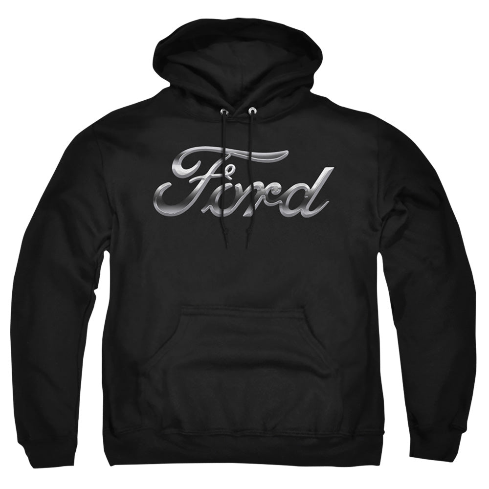 Ford Chrome Ford Logo Pullover Hoodie