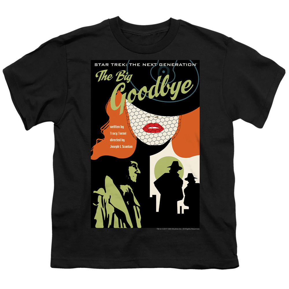 Star Trek The Big Goodbye Black Youth/Toddler T-Shirt