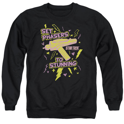 Star Trek Set Phasers to Stunning Crewneck Sweatshirt