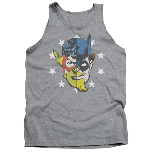 Justice League Face Off Tank Top