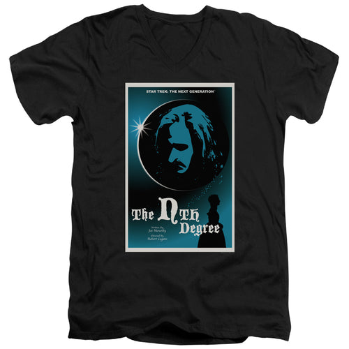 Star Trek The Nth Degree Black V-Neck T-Shirt