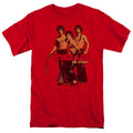 Bruce Lee Nunchucks Red T-Shirt