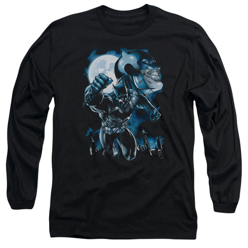 Batman Moonlight Bat Long Sleeve T-Shirt