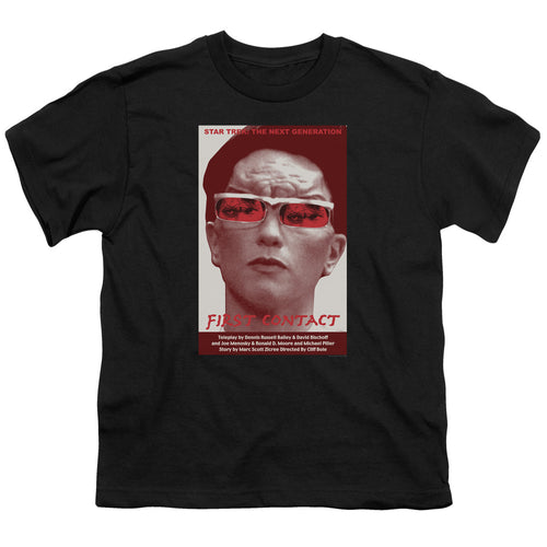Star Trek First Contact Black Youth/Toddler T-Shirt