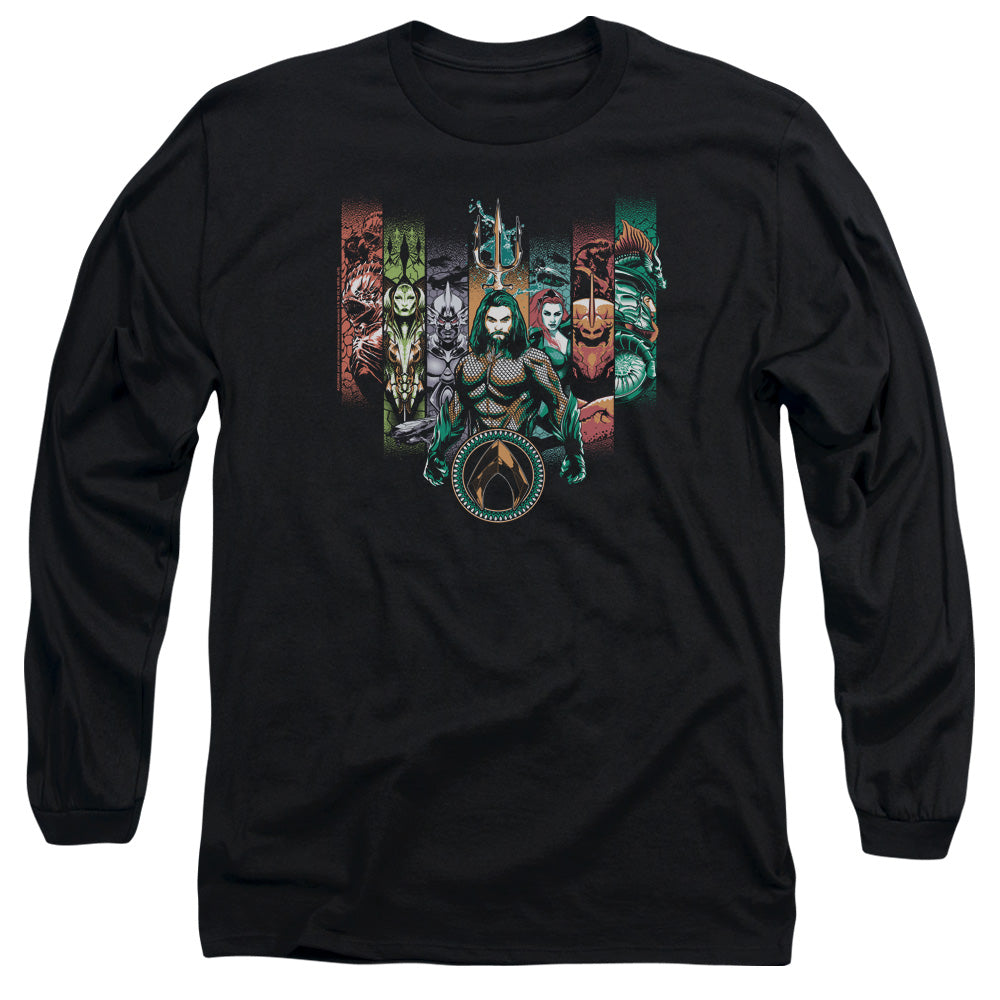 Aquaman Unite The Kingdoms Long Sleeve T-Shirt