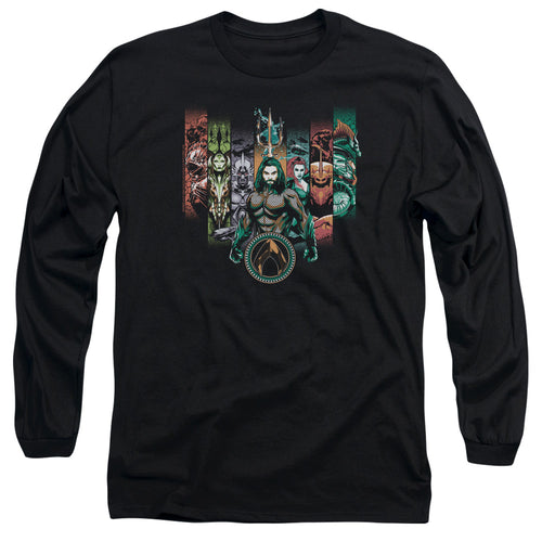 Aquaman Unite The Kingdoms Long Sleeve T-Shirt