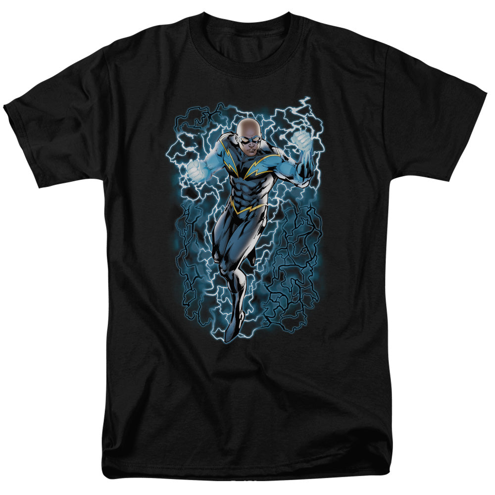 Justice League Black Lightning Bolts T-Shirt