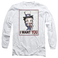 Betty Boop Auntie Boop Long Sleeve T-Shirt
