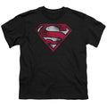 Superman War Torn Shield Youth/Toddler T-Shirt