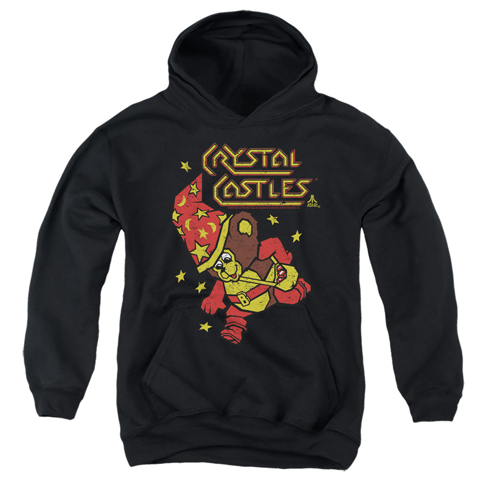 Atari Crystal Castles Bear Youth Hoodie