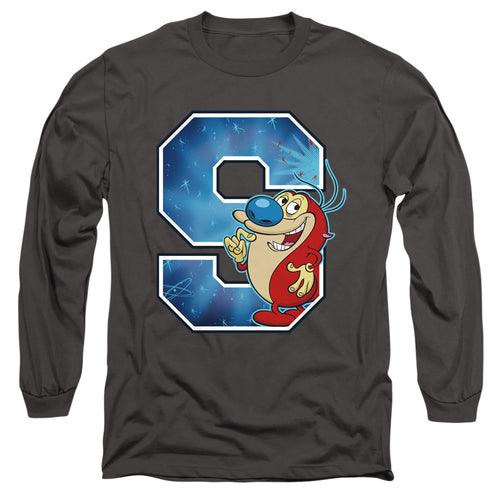 Ren and Stimpy S Is for Stimpy Long Sleeve T-Shirt