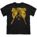 Batman Nightfall on Black Youth/Toddler T-Shirt