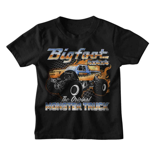 Bigfoot Flame Truck Youth/Toddler T-Shirt