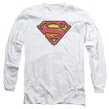 Superman Airbrush Shield Long Sleeve T-Shirt