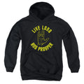 Star Trek Live Long and Prosper Hand Black Youth Hoodie