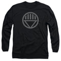 Green Lantern Grey Emblem Long Sleeve T-Shirt