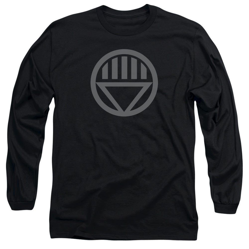 Green Lantern Grey Emblem Long Sleeve T-Shirt