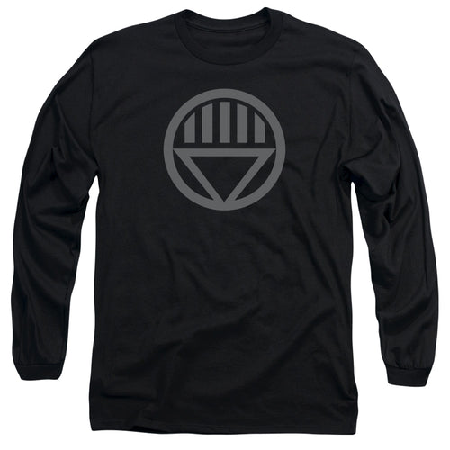 Green Lantern Grey Emblem Long Sleeve T-Shirt