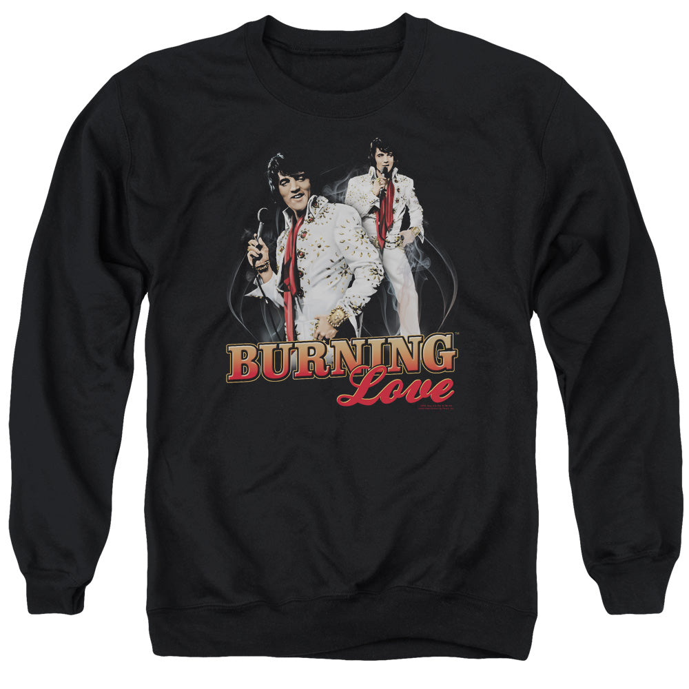Elvis Presley Burning Love Crewneck Sweatshirt