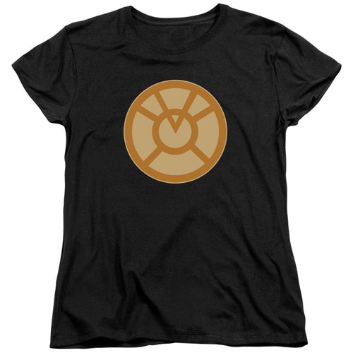 Green Lantern Orange Symbol Womens T-Shirt