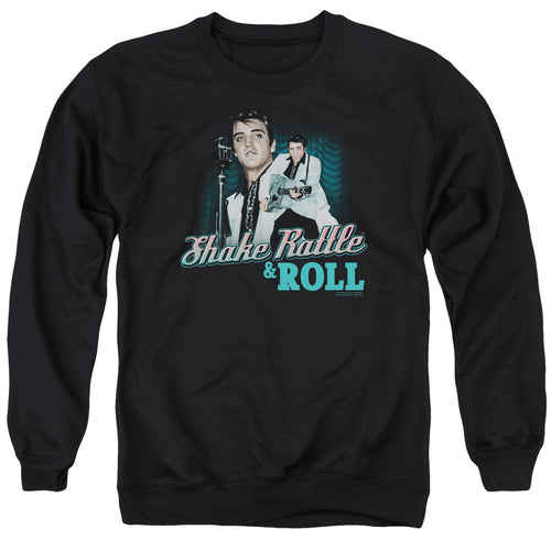 Elvis Presley Shake Rattle & Roll Crewneck Sweatshirt
