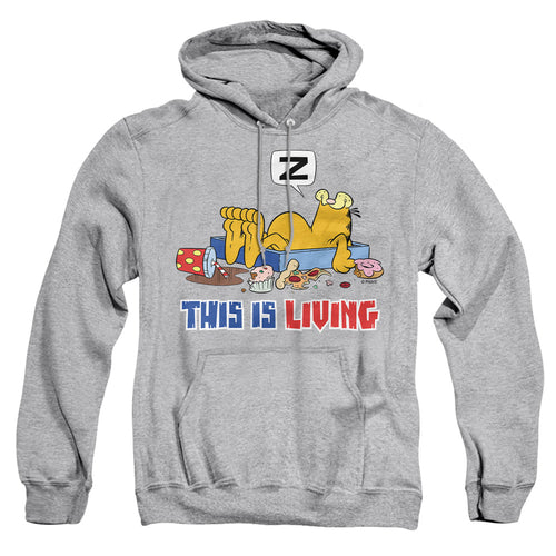 Garfield This Is Living Pullover Hoodie