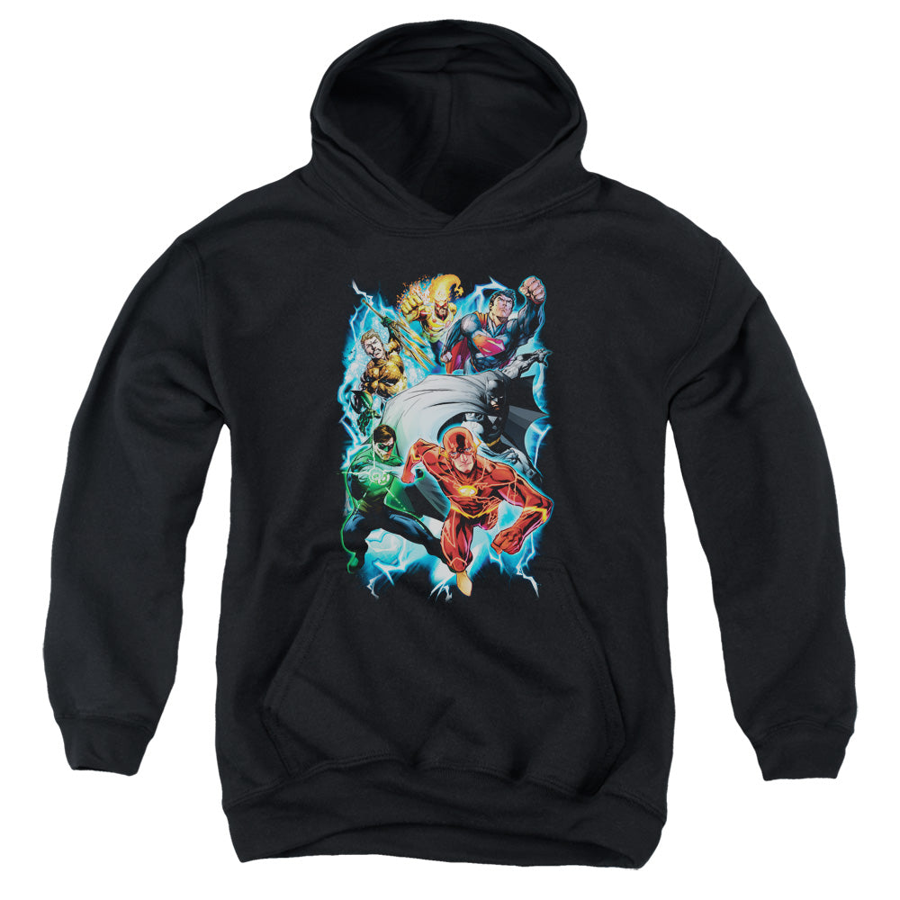 DC Comics Electric Team Youth Hoodie