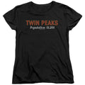 Twin Peaks Population Womens T-Shirt